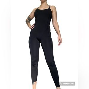 Small Savage X Fenty Body Suit Black Womens Leggings Workout Lounge Rihanna